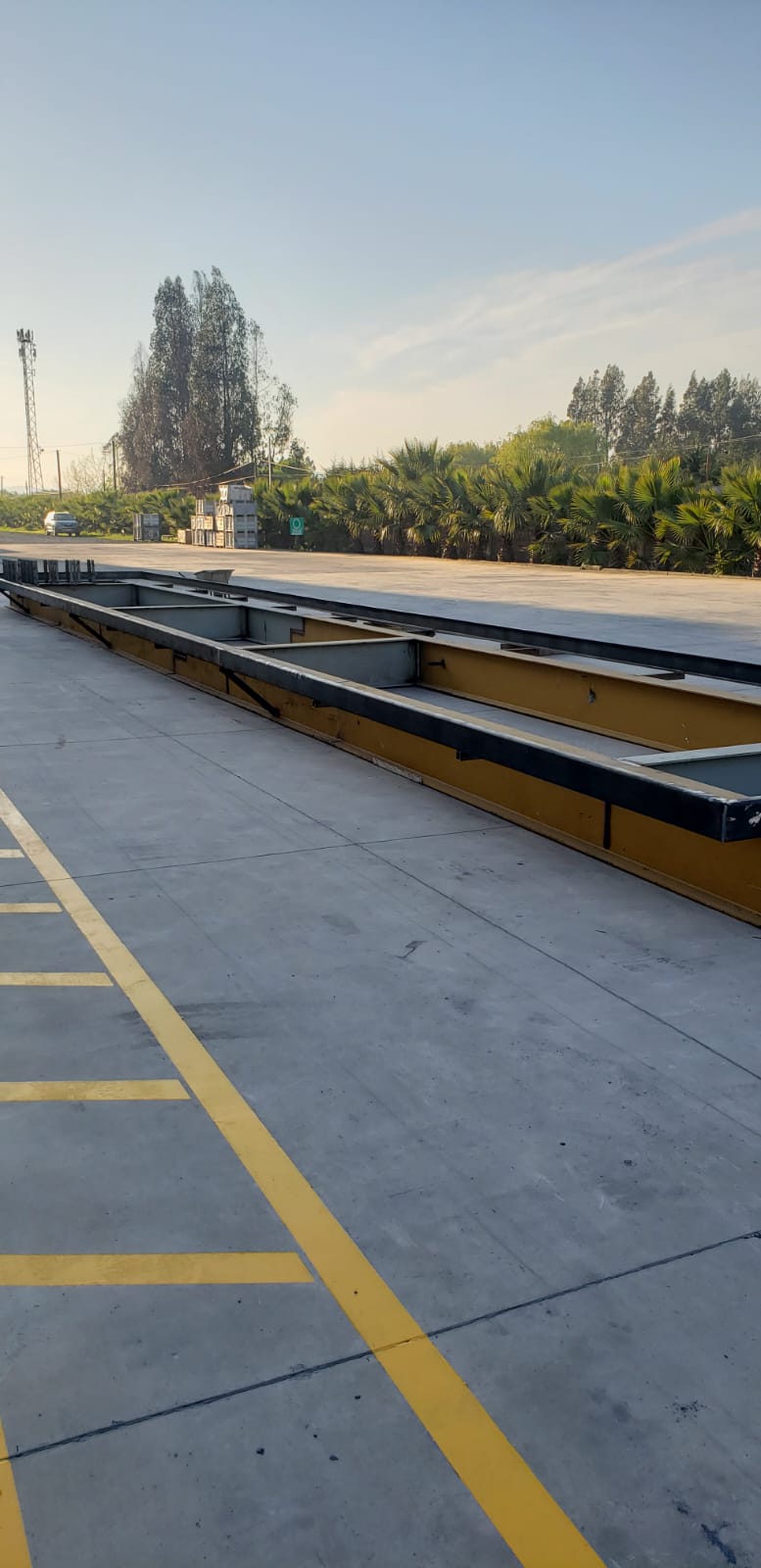 Estructura metálica de galpón industrial